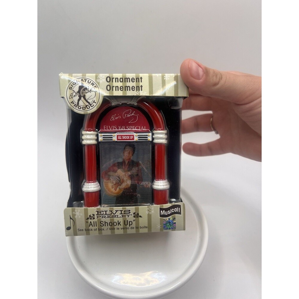 American Greetings Signature Series Elvis All Shook Up Jukebox Ornament 2008